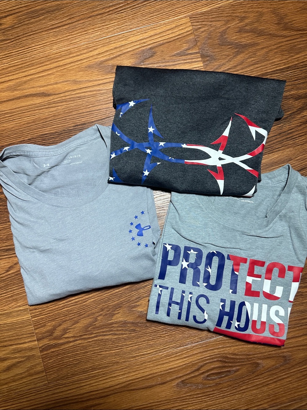 Under Armour Men’s Patriotic Graphic T-Shirt Bundle – 3 Shirts